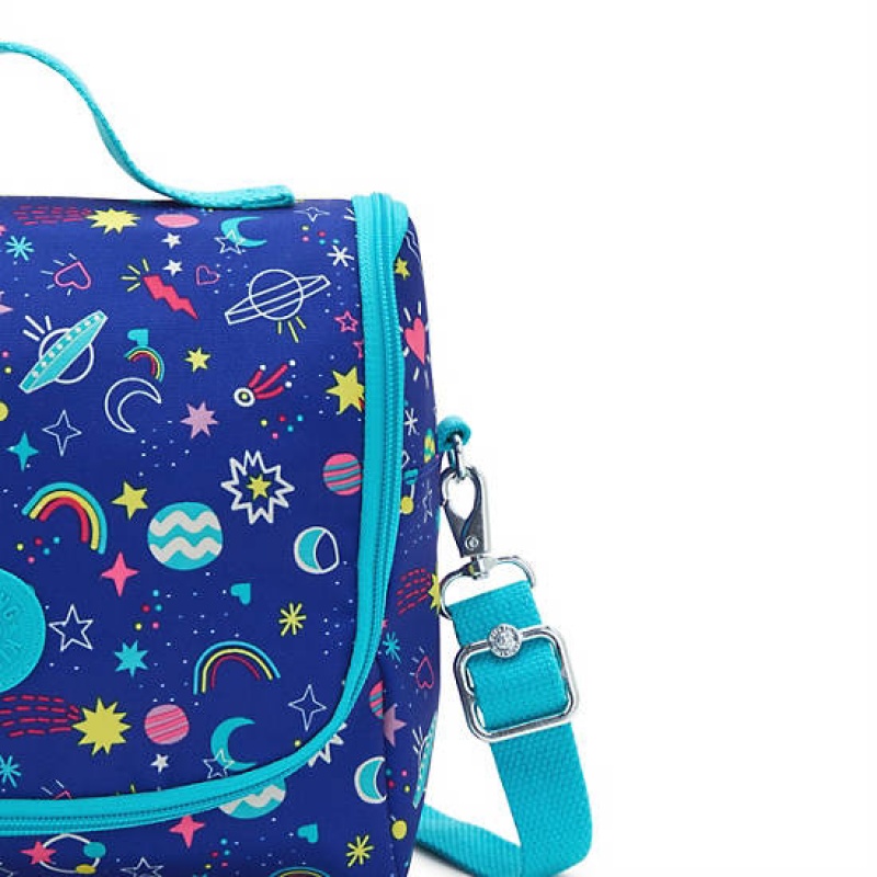 Blue Kipling New Kichirou Printed Lunch Bags | GYRPQE-395