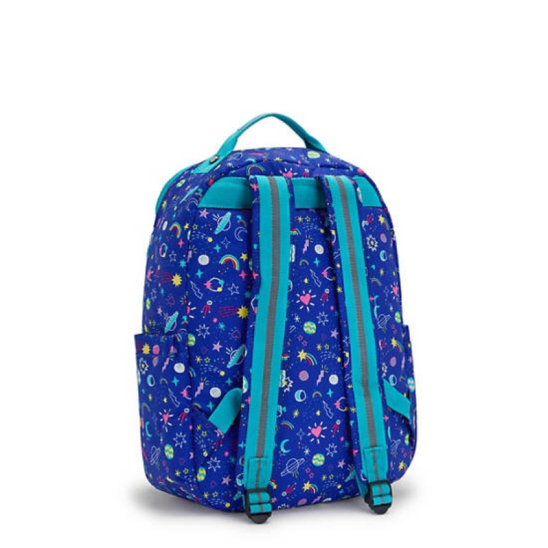 Blue Kipling Seoul Large Printed 15