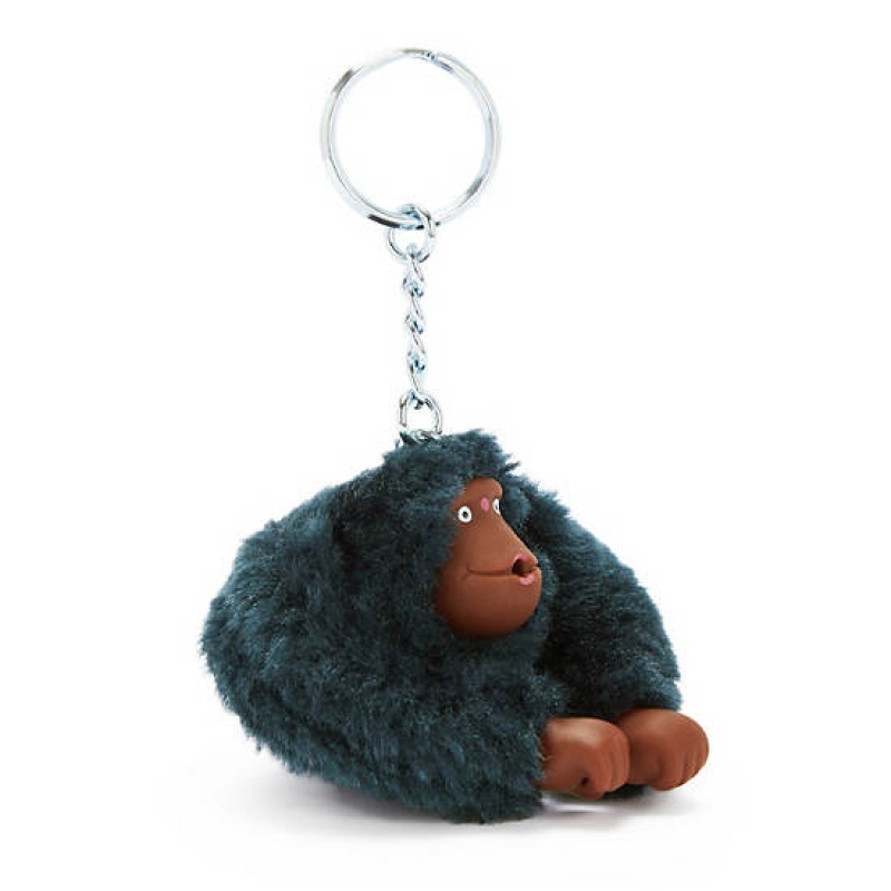 Blue Kipling Sven Small Monkey Keychain Accessories | AEKHOM-089