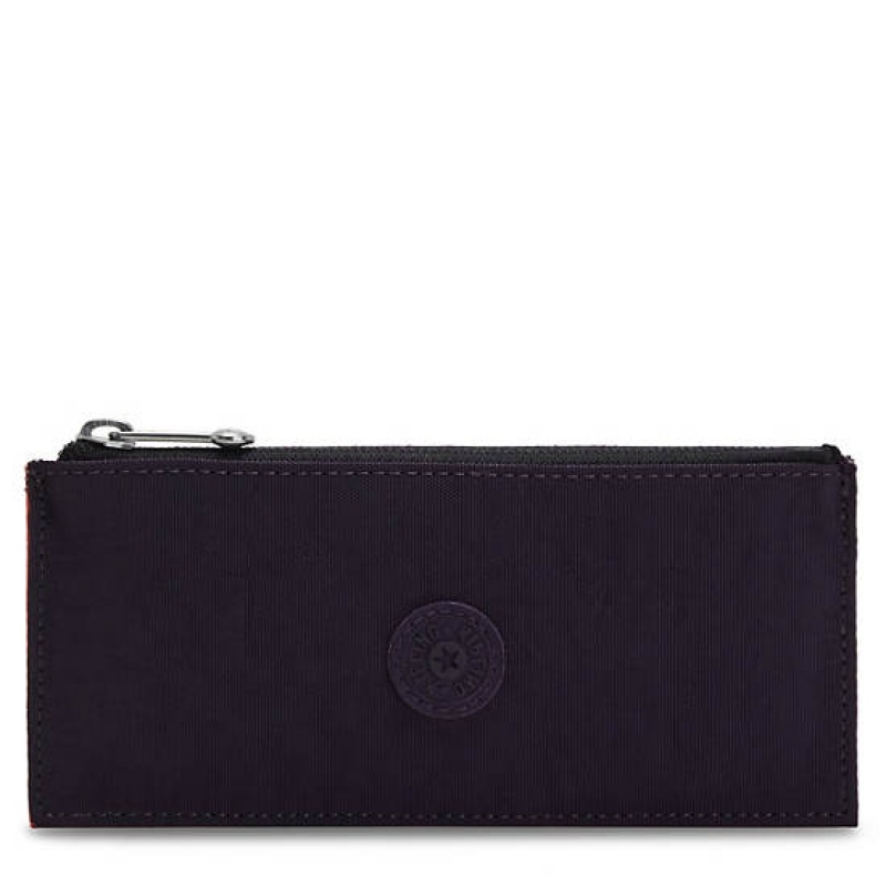 Blue Red Silver Kipling Brion Cardholders | XUDIWB-936