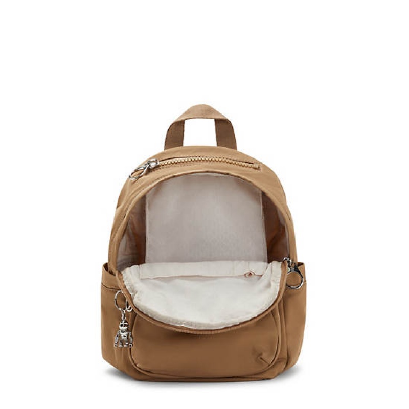 Brown Kipling Delia Mini Backpacks | XYGAEU-764