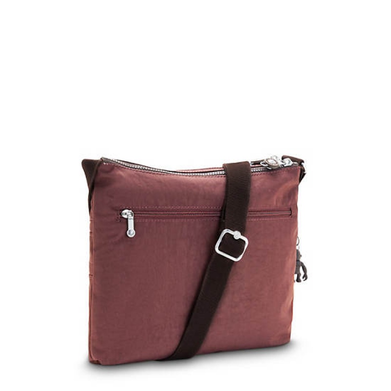 Burgundy Kipling Alvar Crossbody Bags | JNICAS-954