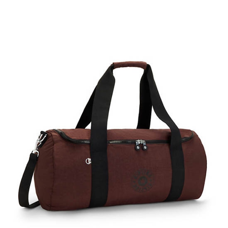 Burgundy Kipling Argus Small Duffle Bags | MSDZAH-183