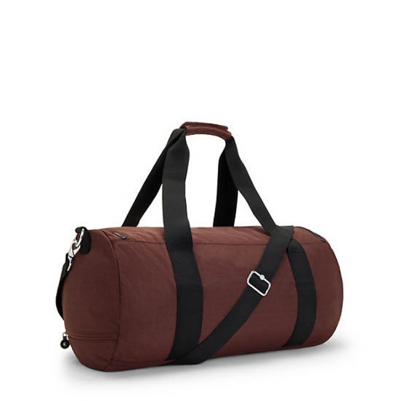 Burgundy Kipling Argus Small Duffle Bags | MSDZAH-183