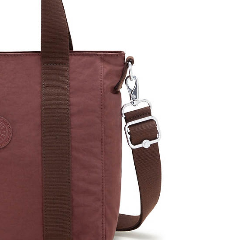 Burgundy Kipling Asseni Mini Tote Bags | FCBJMQ-524