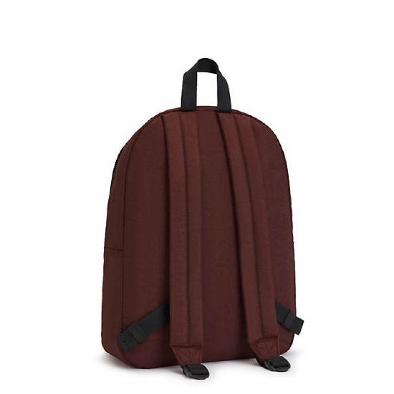 Burgundy Kipling Curtis Medium Backpacks | XLCIZW-348