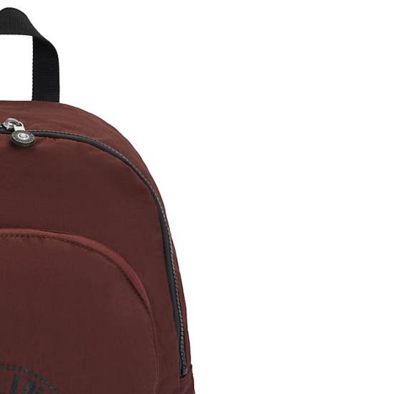 Burgundy Kipling Curtis Medium Backpacks | XLCIZW-348