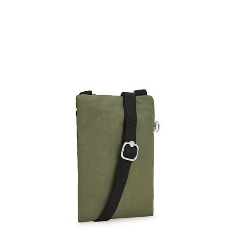 Green Kipling Afia Lite Mini Crossbody Bags | JQUBXC-721