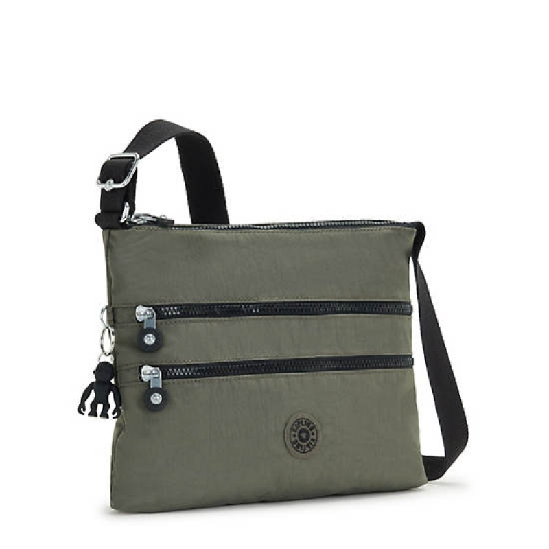 Green Kipling Alvar Crossbody Bags | FMTNUK-725