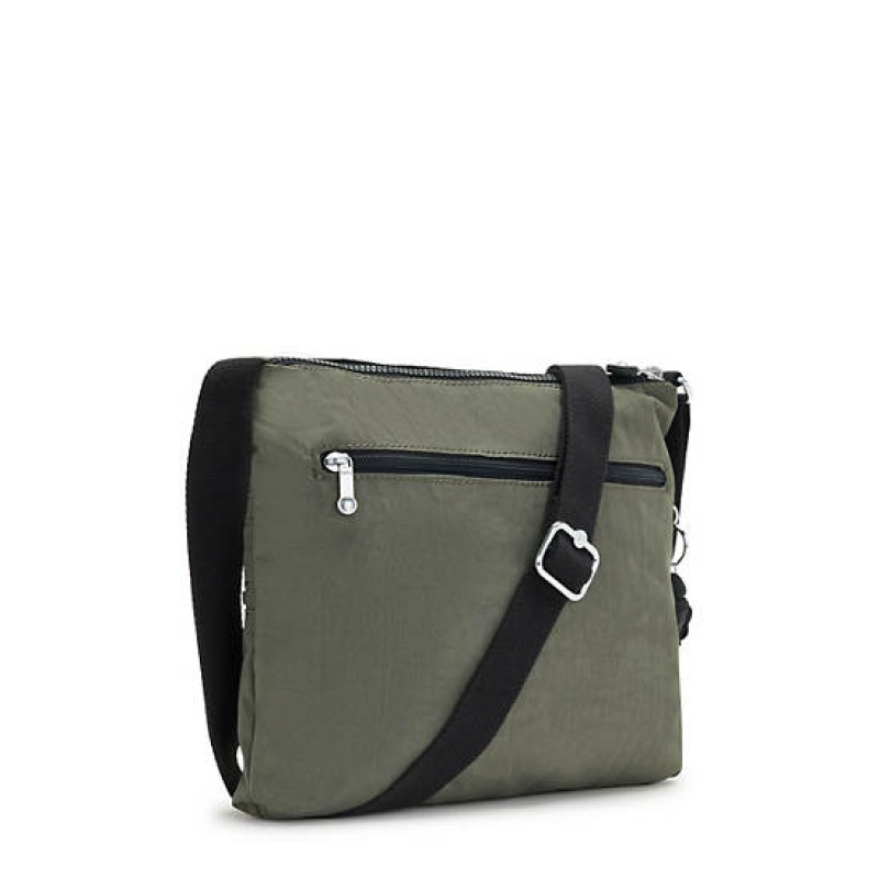 Green Kipling Alvar Crossbody Bags | FMTNUK-725