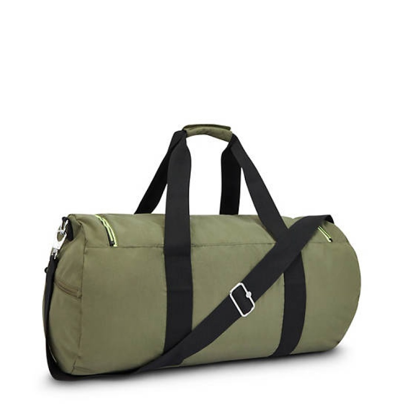 Green Kipling Argus Medium Duffle Bags | ZRXOYG-675