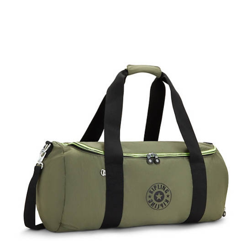 Green Kipling Argus Small Duffle Bags | LMNSWX-520