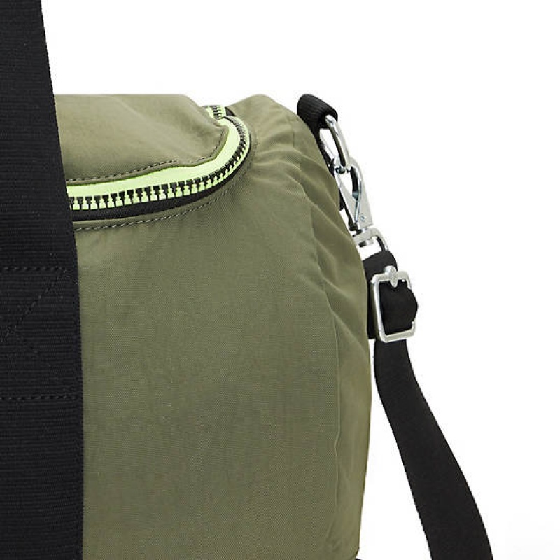 Green Kipling Argus Small Duffle Bags | LMNSWX-520