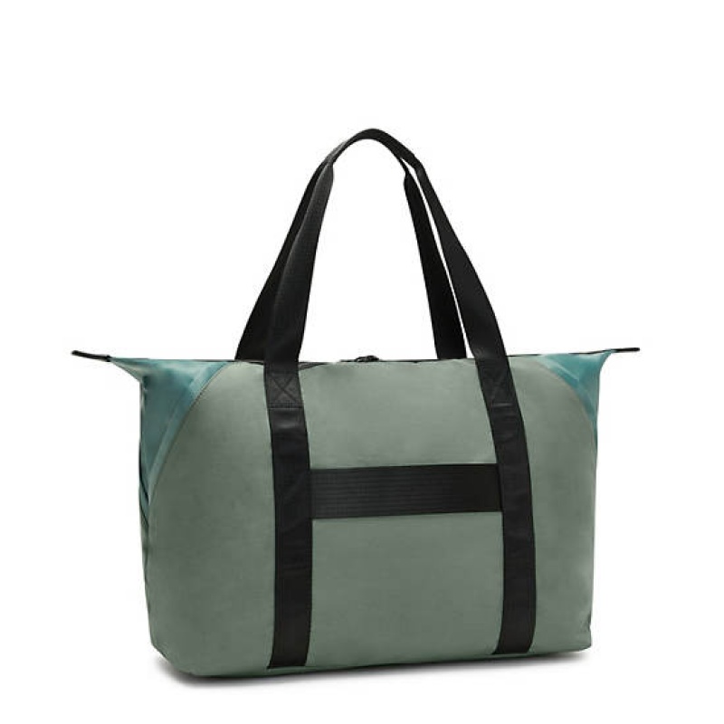 Green Kipling Art Medium Classic Tote Bags | XCWKAI-284