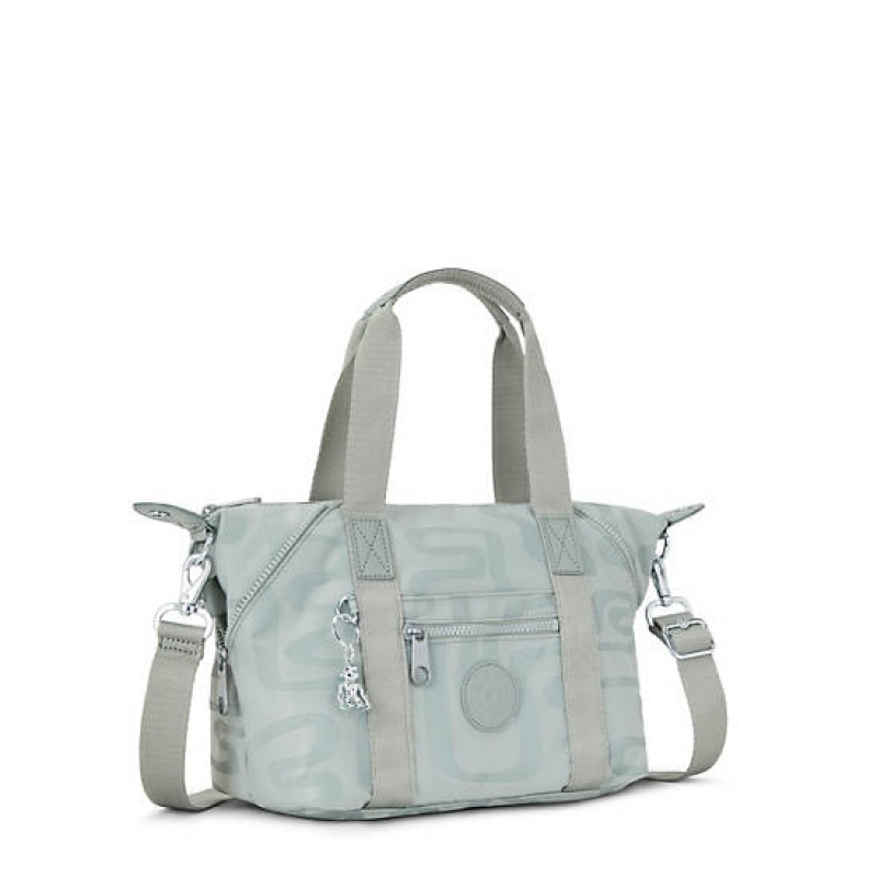 Green Kipling Art Mini Classic Printed Shoulder Bags | FRJWQB-857