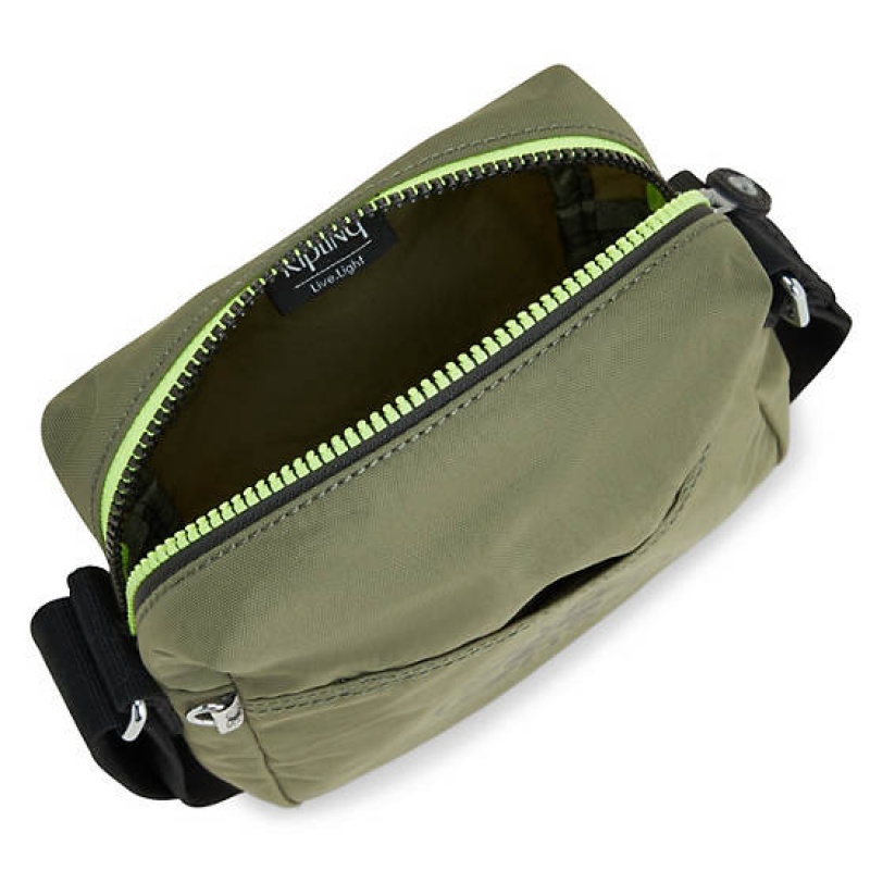 Green Kipling Chaz Crossbody Bags | YUHLAI-314