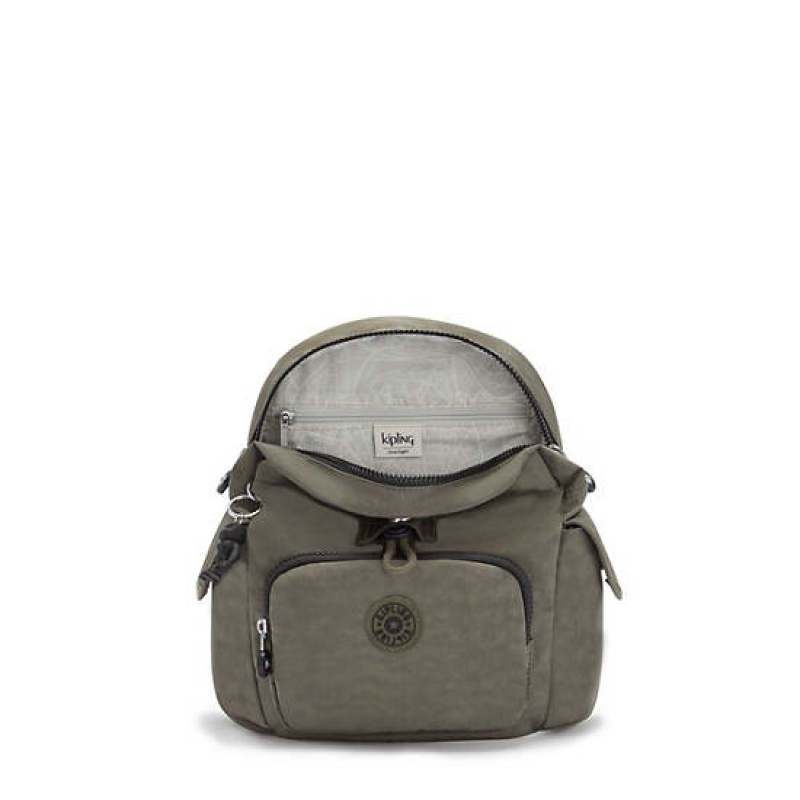 Green Kipling City Pack Mini Backpacks | RSJIFQ-839