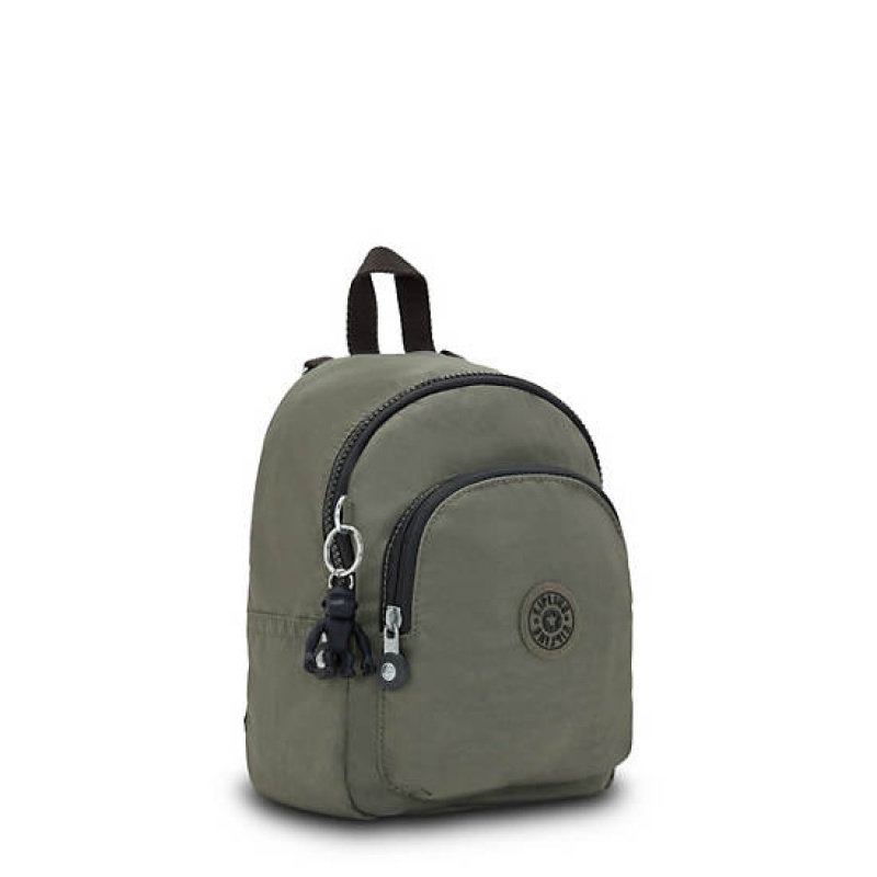 Green Kipling Curtis Compact Convertible Backpacks | FGRLHD-975