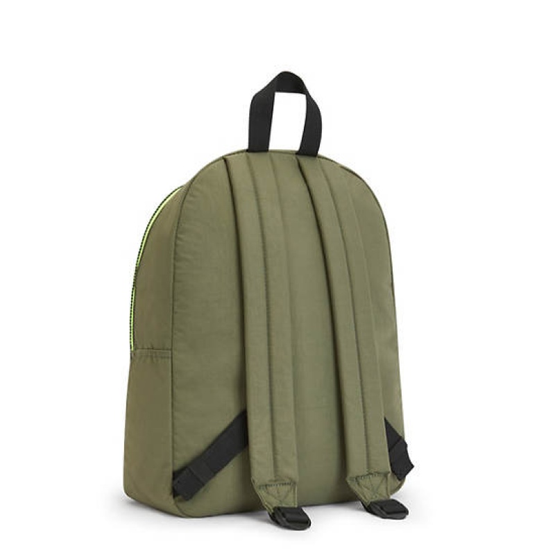 Green Kipling Curtis Medium Backpacks | ECLXNG-230