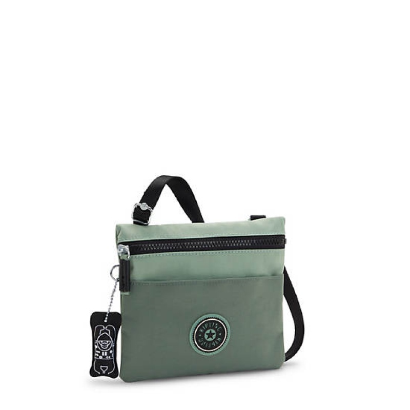 Green Kipling Gib Crossbody Bag Handbag | VAMSZF-912