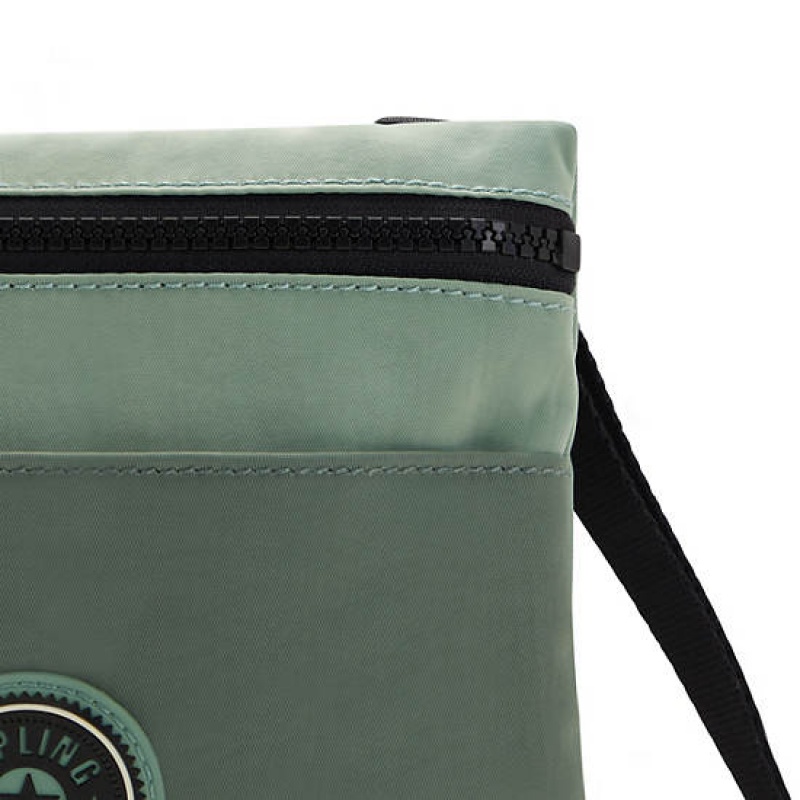 Green Kipling Gib Crossbody Bag Handbag | VAMSZF-912