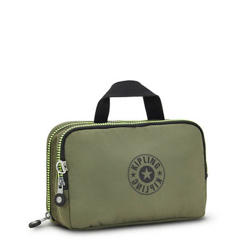 Green Kipling Jaconita Toiletry Bag Bags | XEHRMD-364