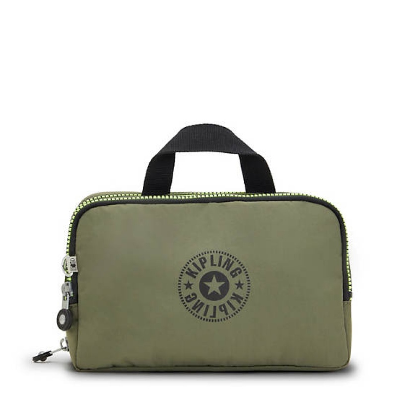 Green Kipling Jaconita Toiletry Bag Bags | XEHRMD-364