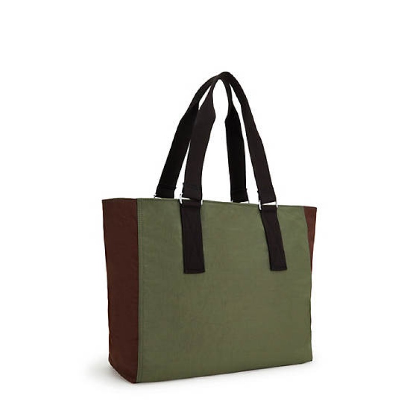 Green Kipling Jodi M Tote Bags | GMOCZJ-637