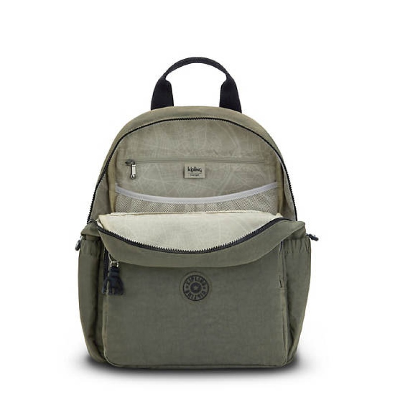 Green Kipling Maisie Diaper Backpack Handbag | TGQPVM-094