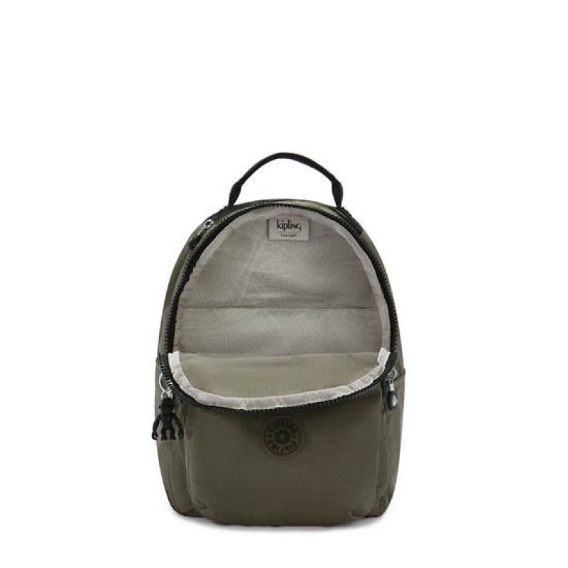 Green Kipling Seoul Small Classic Tablet Backpacks | LABJSP-874