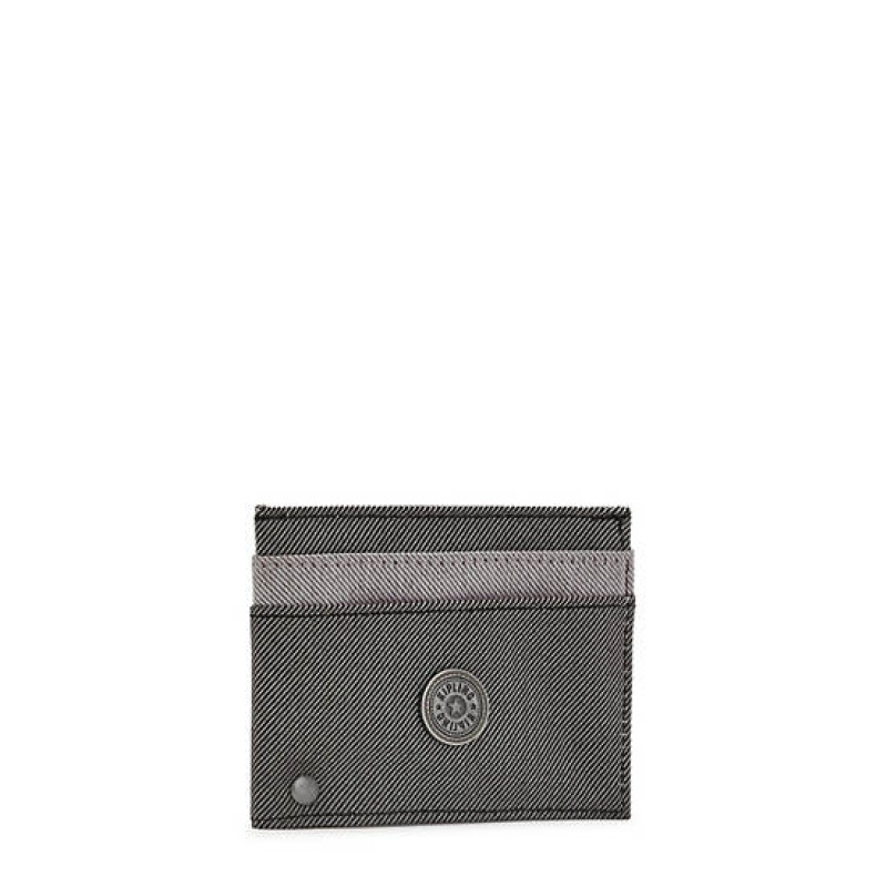 Grey Black Kipling Jonas Card Case Bags | MTVYLD-869