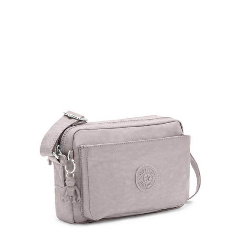 Grey Kipling Abanu Medium Crossbody Bags | OQIZGN-296