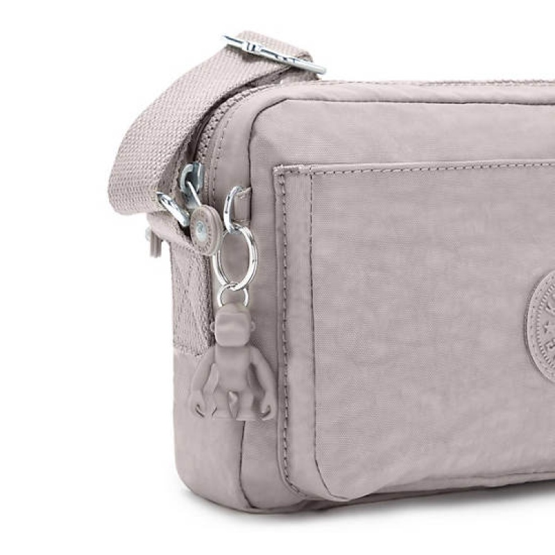 Grey Kipling Abanu Medium Crossbody Bags | OQIZGN-296