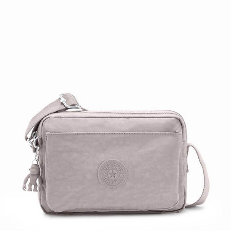 Grey Kipling Abanu Medium Crossbody Bags | OQIZGN-296