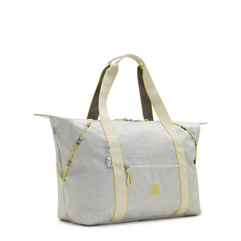 Grey Kipling Art Medium Fashion Tote Bags | QKRUAI-048