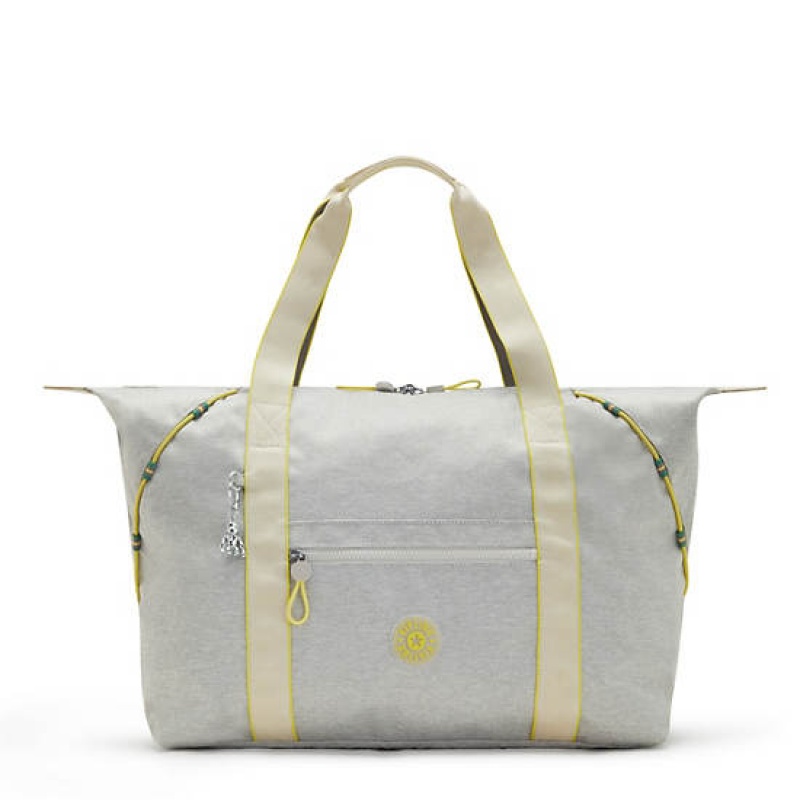 Grey Kipling Art Medium Fashion Tote Bags | QKRUAI-048