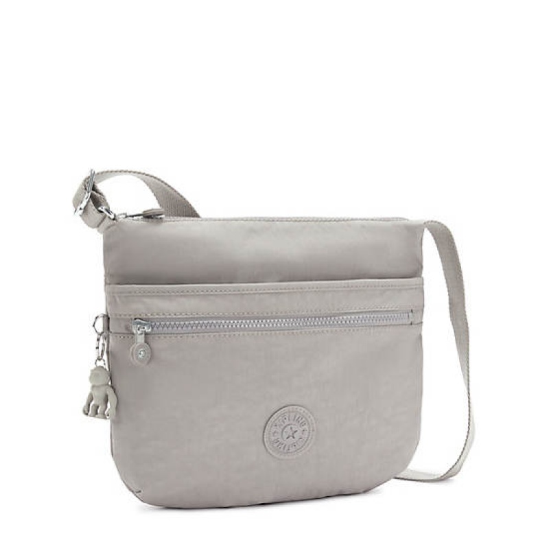 Grey Kipling Arto Crossbody Bags | ZOWAYQ-120