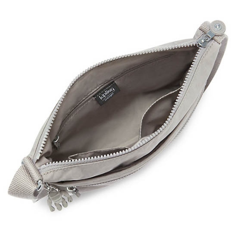 Grey Kipling Arto Crossbody Bags | ZOWAYQ-120