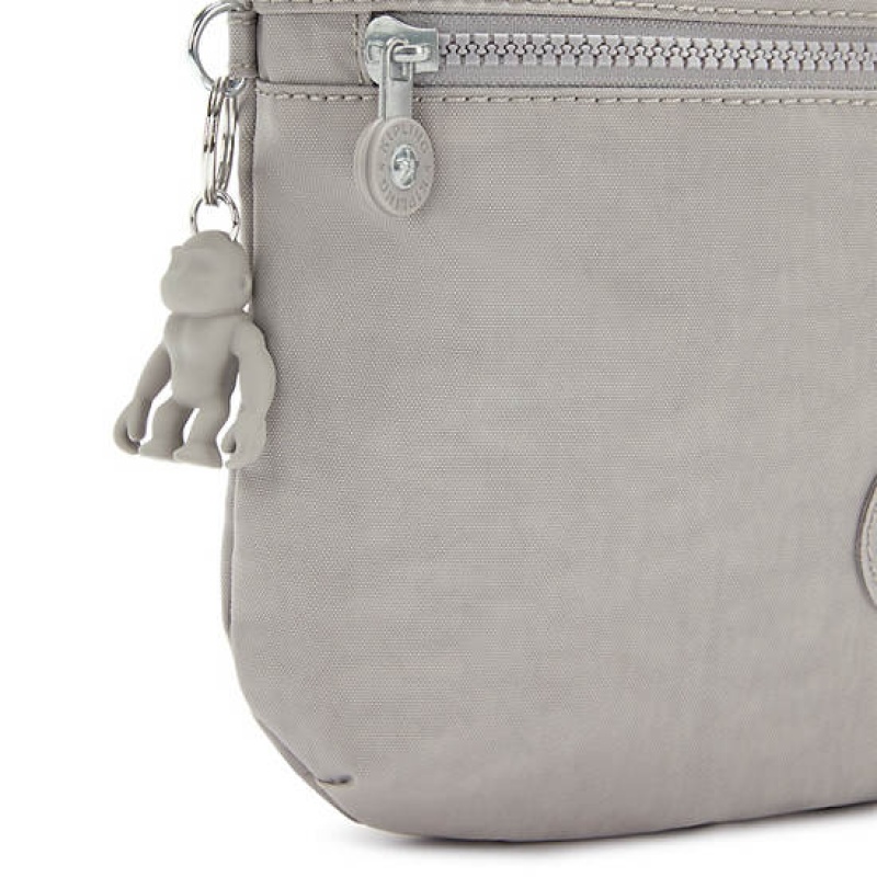 Grey Kipling Arto Crossbody Bags | ZOWAYQ-120