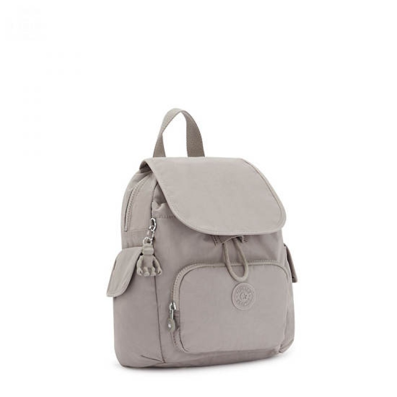 Grey Kipling City Pack Mini Backpacks | HDUBSK-651