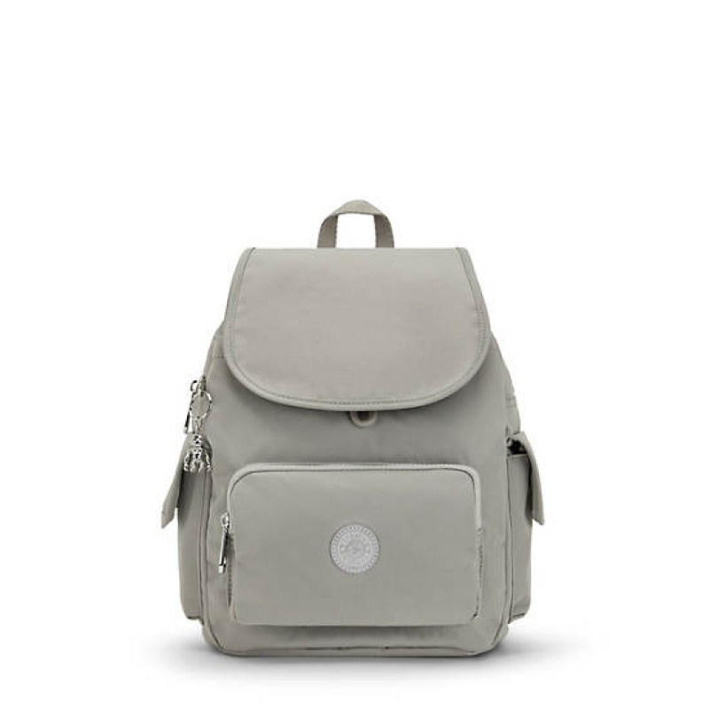 Grey Kipling City Pack Small Classic Backpacks | MPTZFU-170