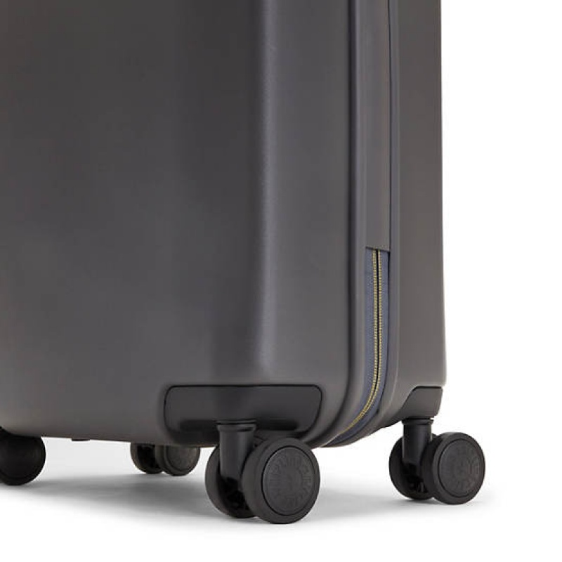 Grey Kipling Curiosity Small 4 Wheeled Rolling Suitcases | IQCARU-802