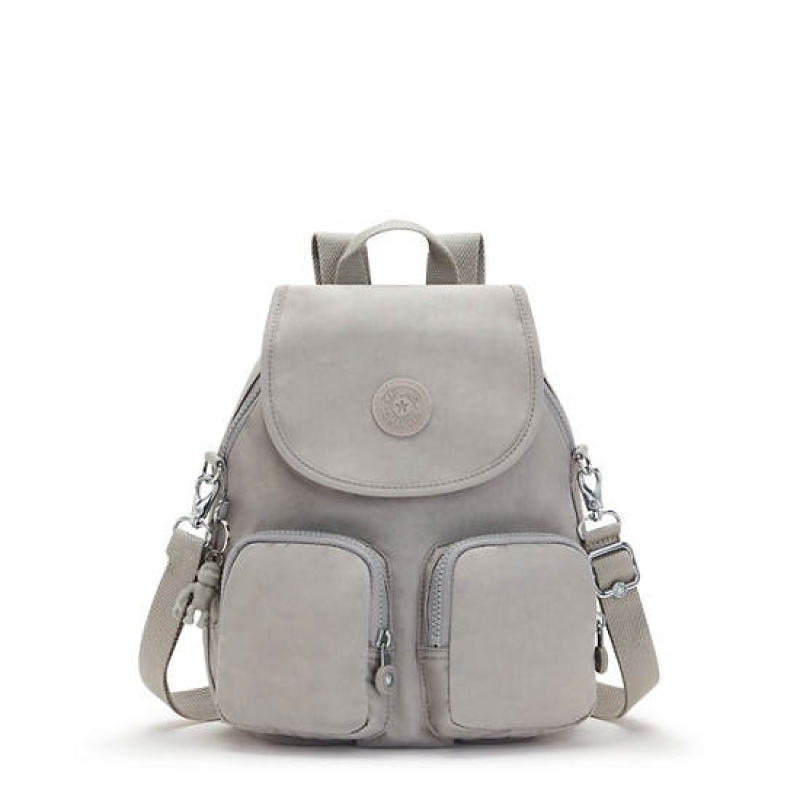 Grey Kipling Firefly Up Convertible Backpacks | PNWCQH-179