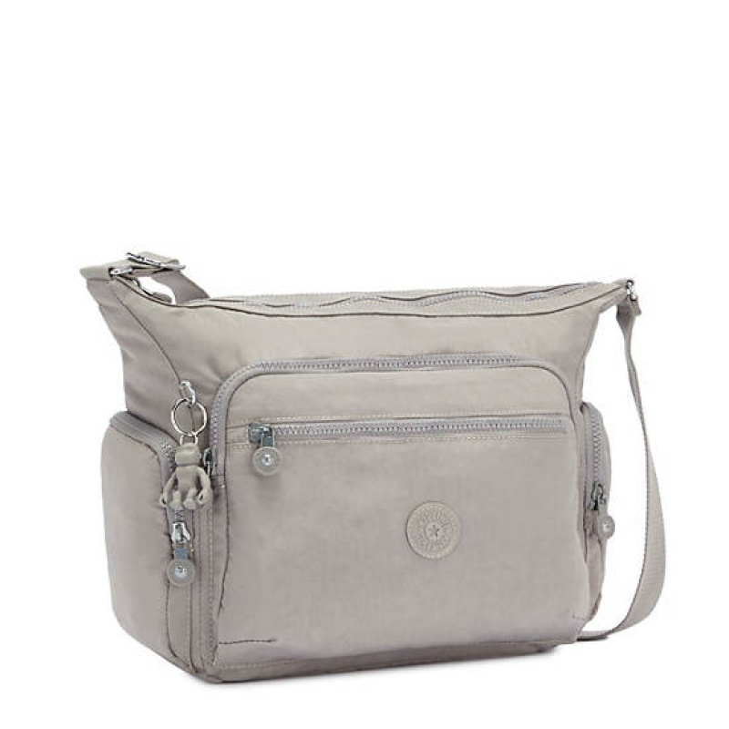 Grey Kipling Gabbie Crossbody Bags | RCBVFM-539