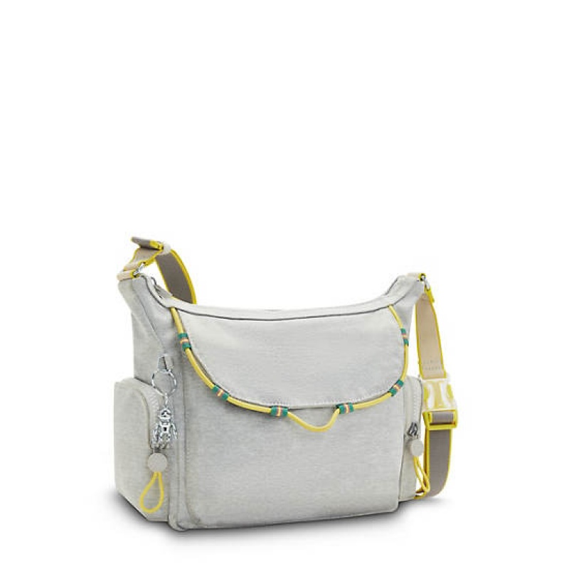 Grey Kipling Gabbie Small Crossbody Bags | ODWNXI-159