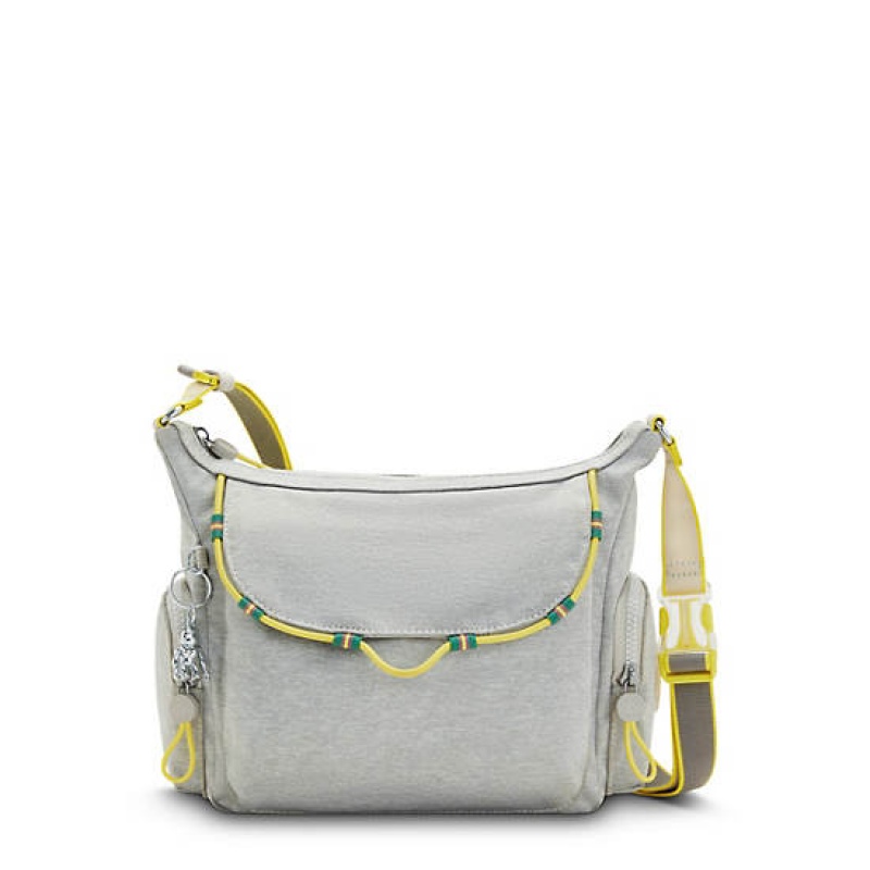 Grey Kipling Gabbie Small Crossbody Bags | ODWNXI-159