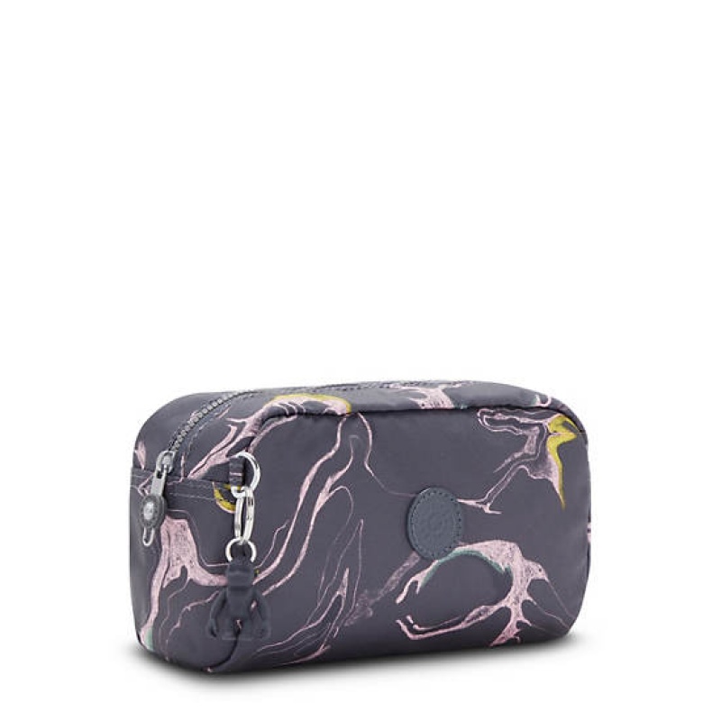 Grey Kipling Gleam Printed Pouch Bags | HIOZAL-167