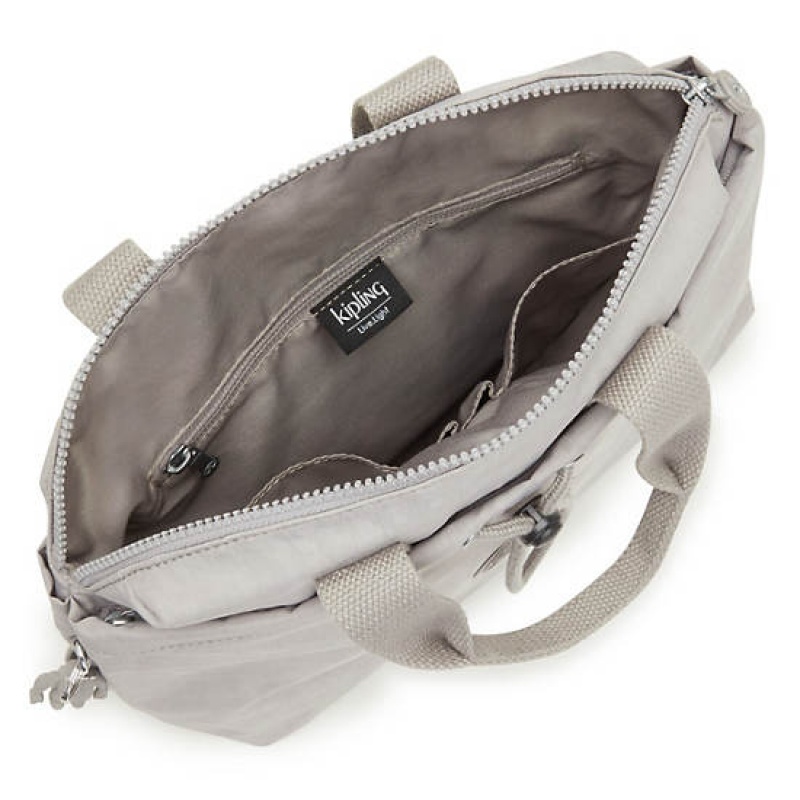 Grey Kipling Goyo Medium Backpack Tote Handbag | TBOJUL-059