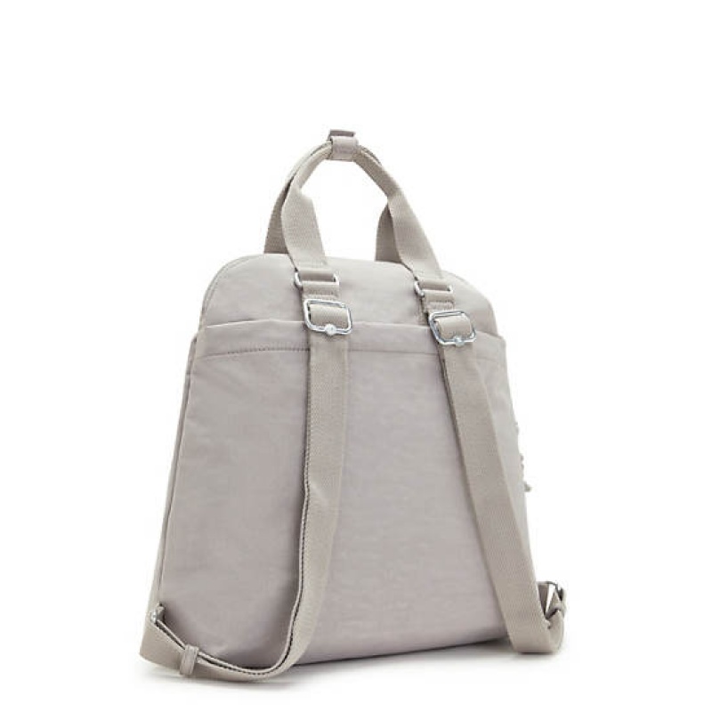 Grey Kipling Goyo Medium Backpack Tote Handbag | TBOJUL-059