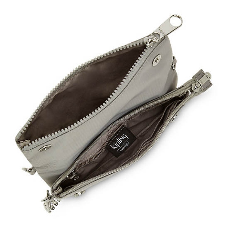 Grey Kipling Lynne 3-in-1 Convertible Crossbody Bags | WMQEFD-927